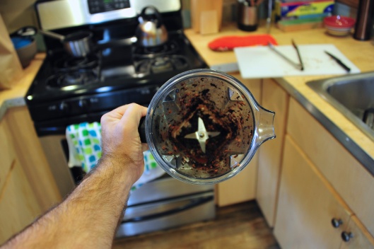 Ancho in the Vitamix